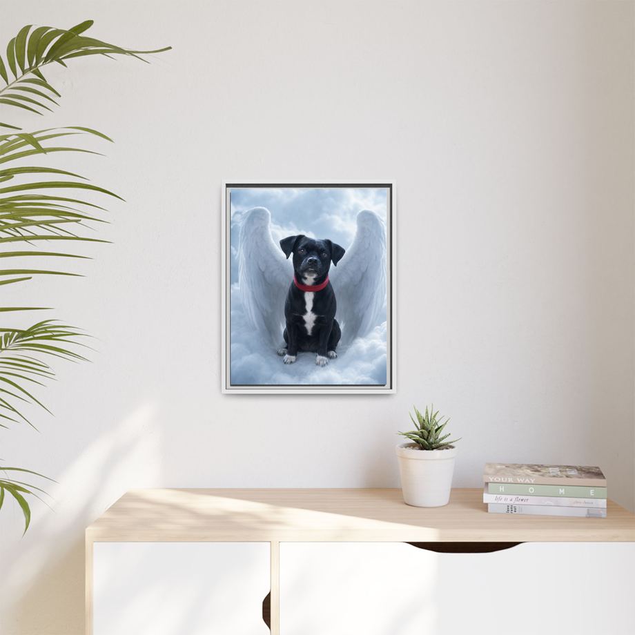 Framed 16x20 White context