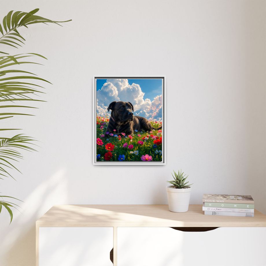 Framed 16x20 White context