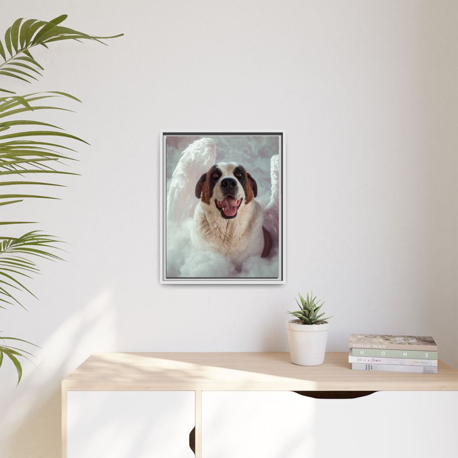 Framed 16x20 White context