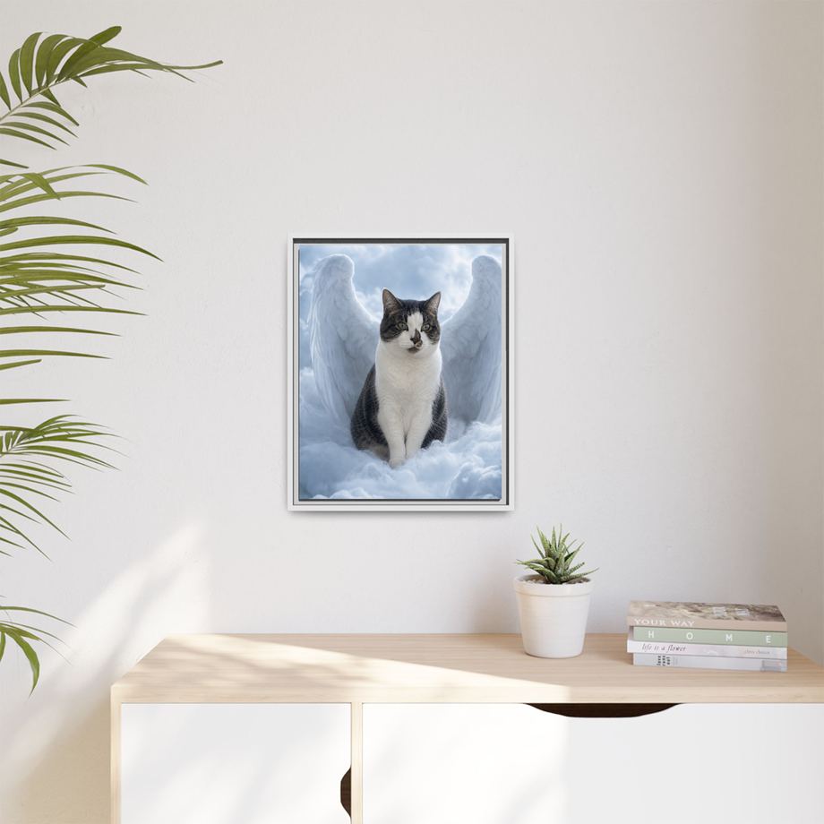 Framed 16x20 White context