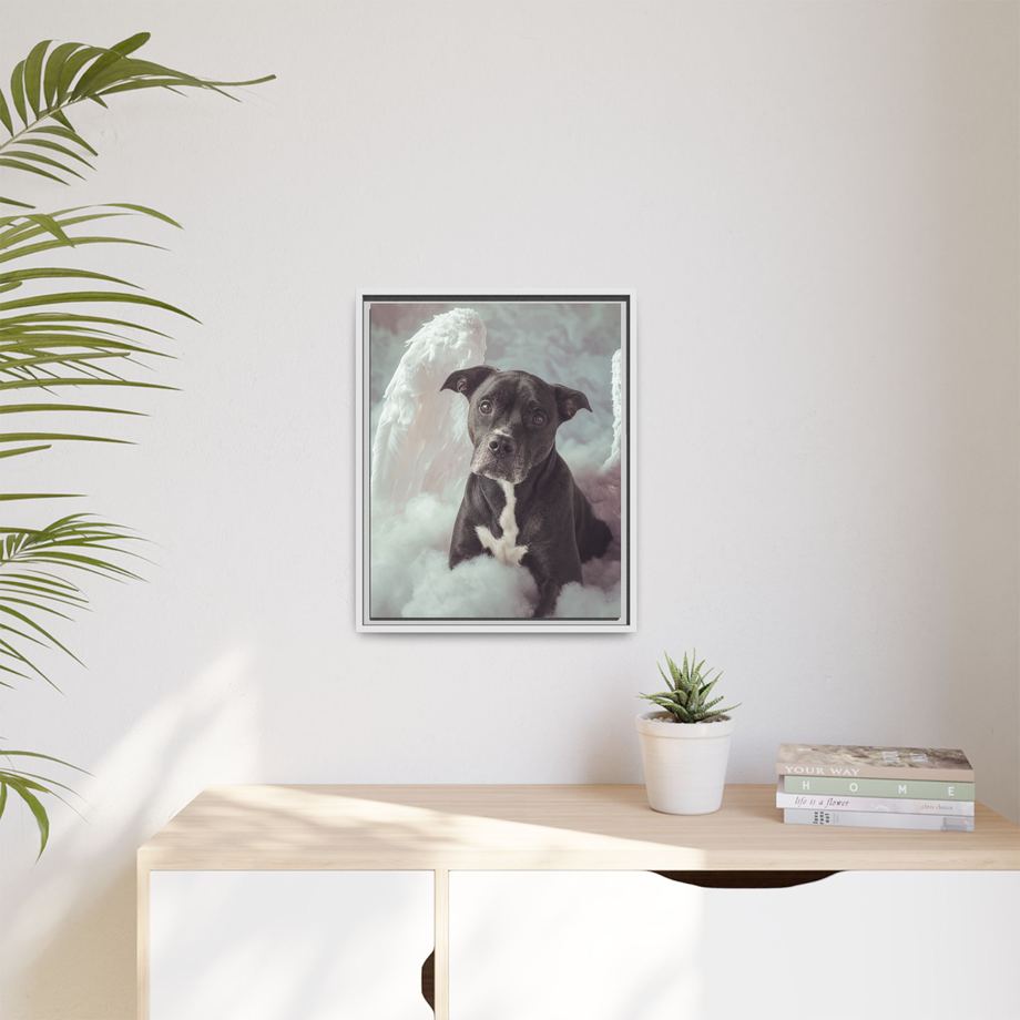 Framed 16x20 White context