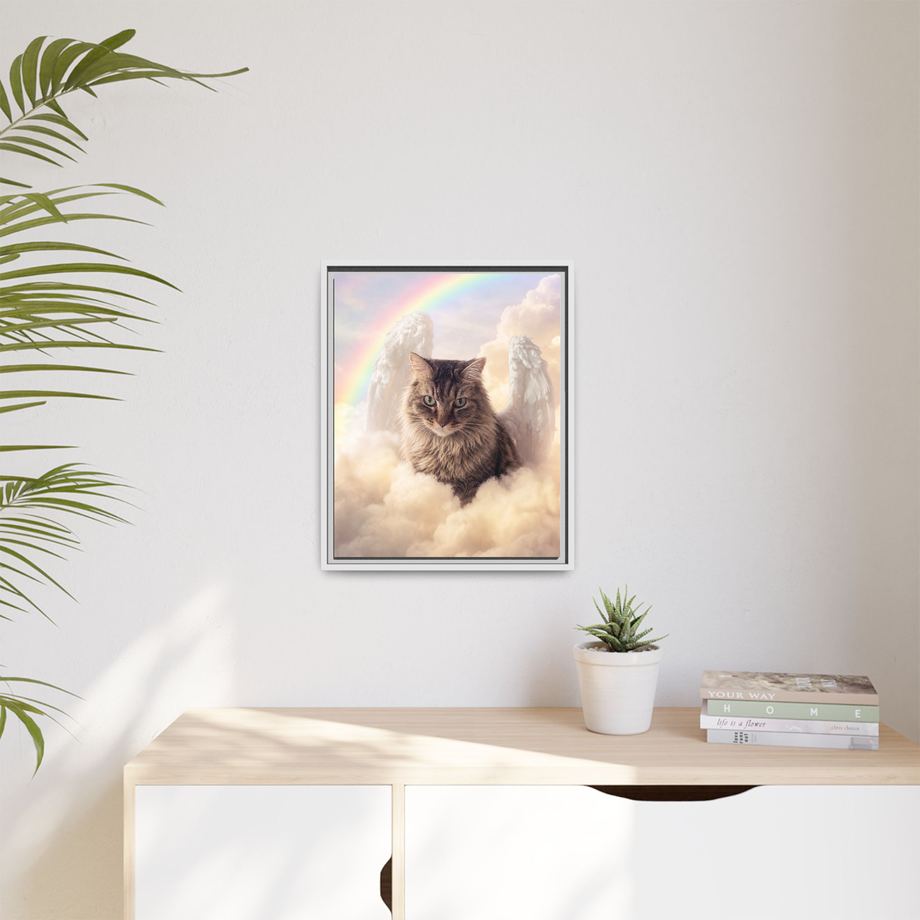 Framed 16x20 White context