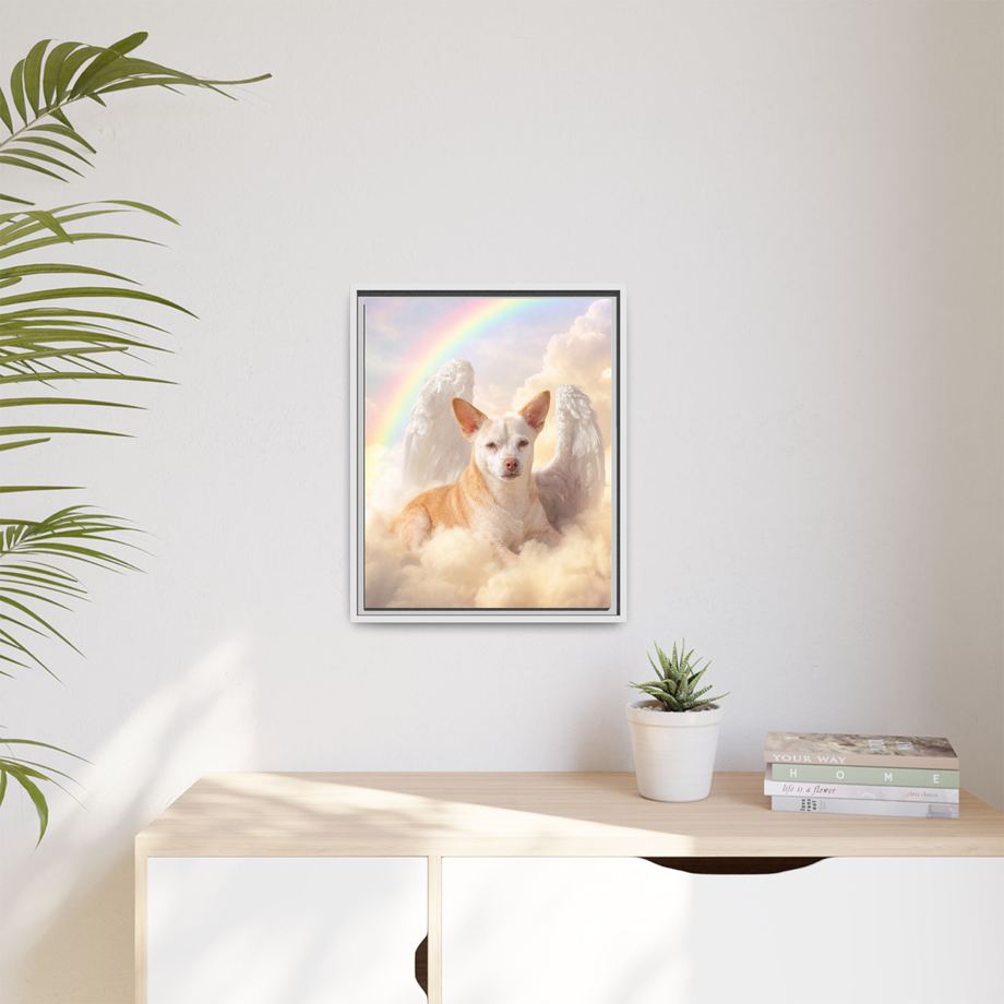Framed 16x20 White context