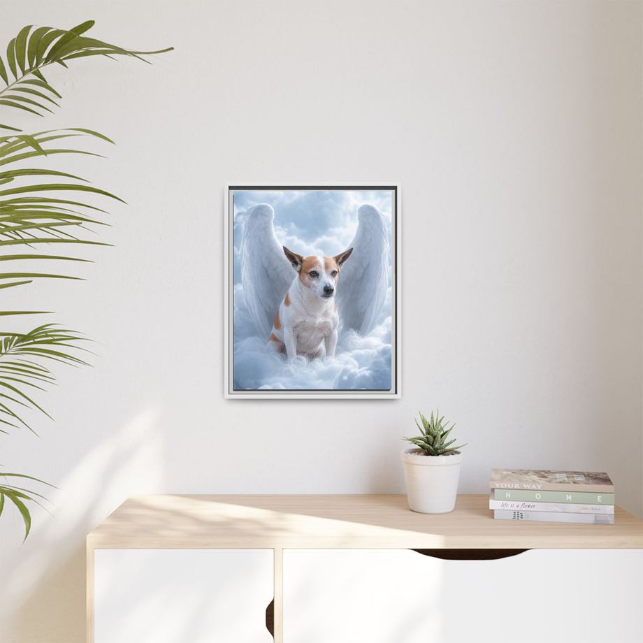 Framed 16x20 White context