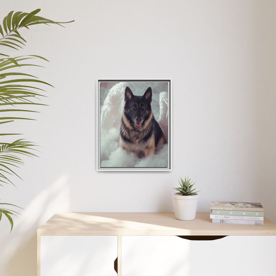 Framed 16x20 White context
