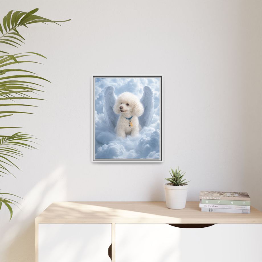 Framed 16x20 White context