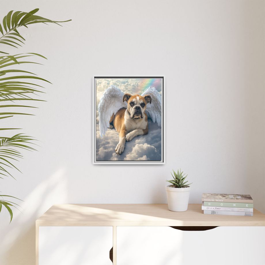 Framed 16x20 White context