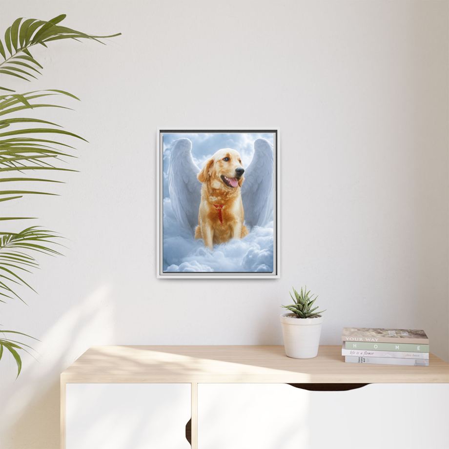 Framed 16x20 White context