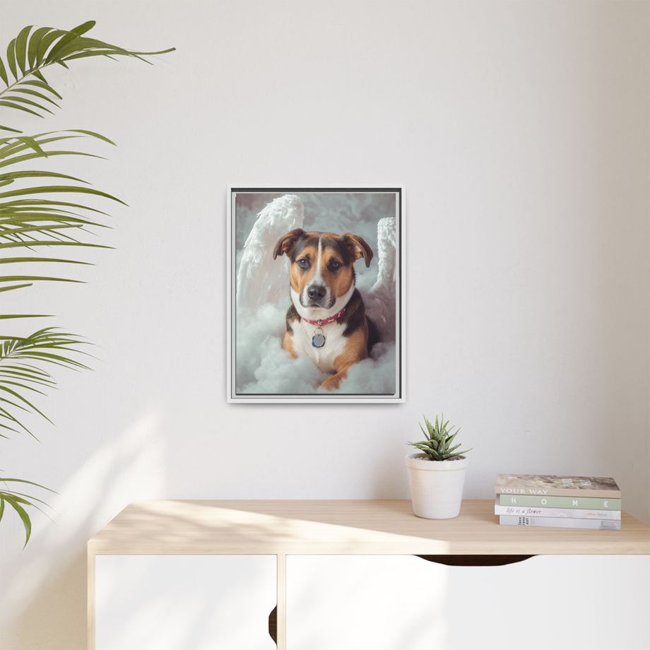 Framed 16x20 White context