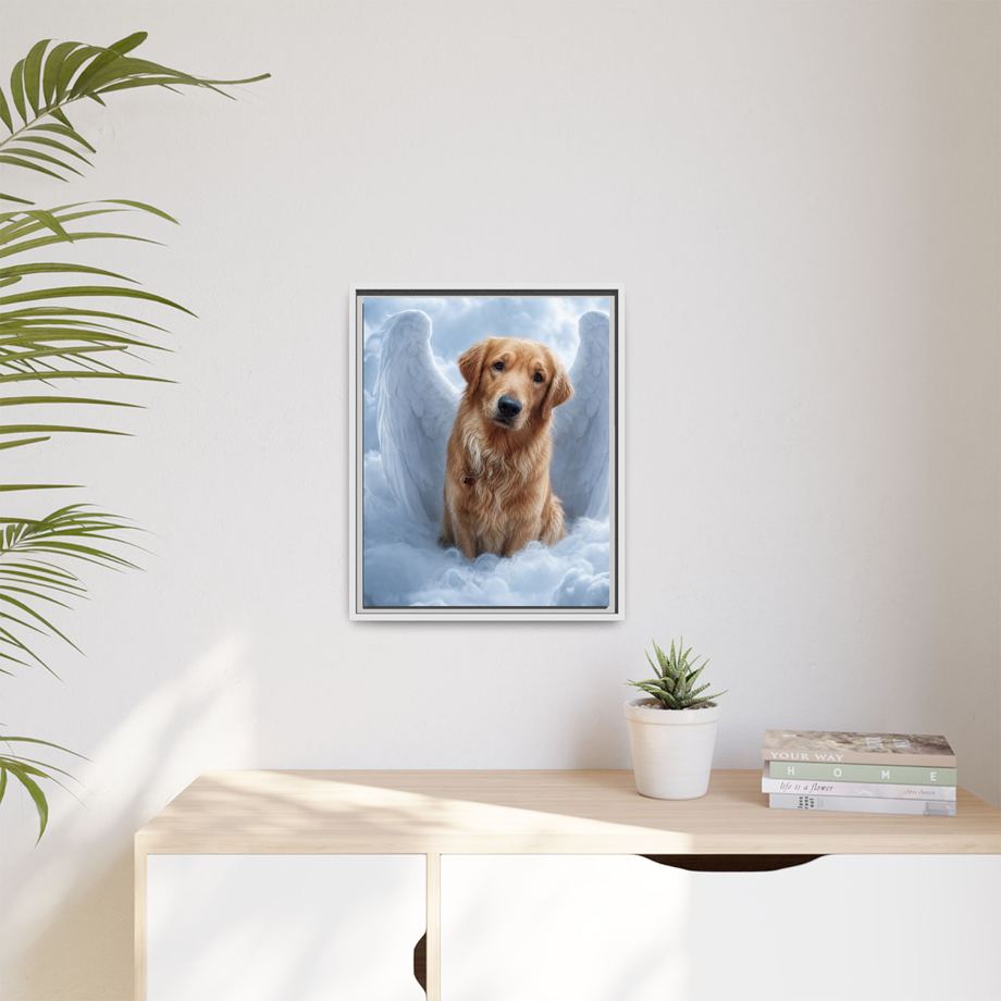 Framed 16x20 White context