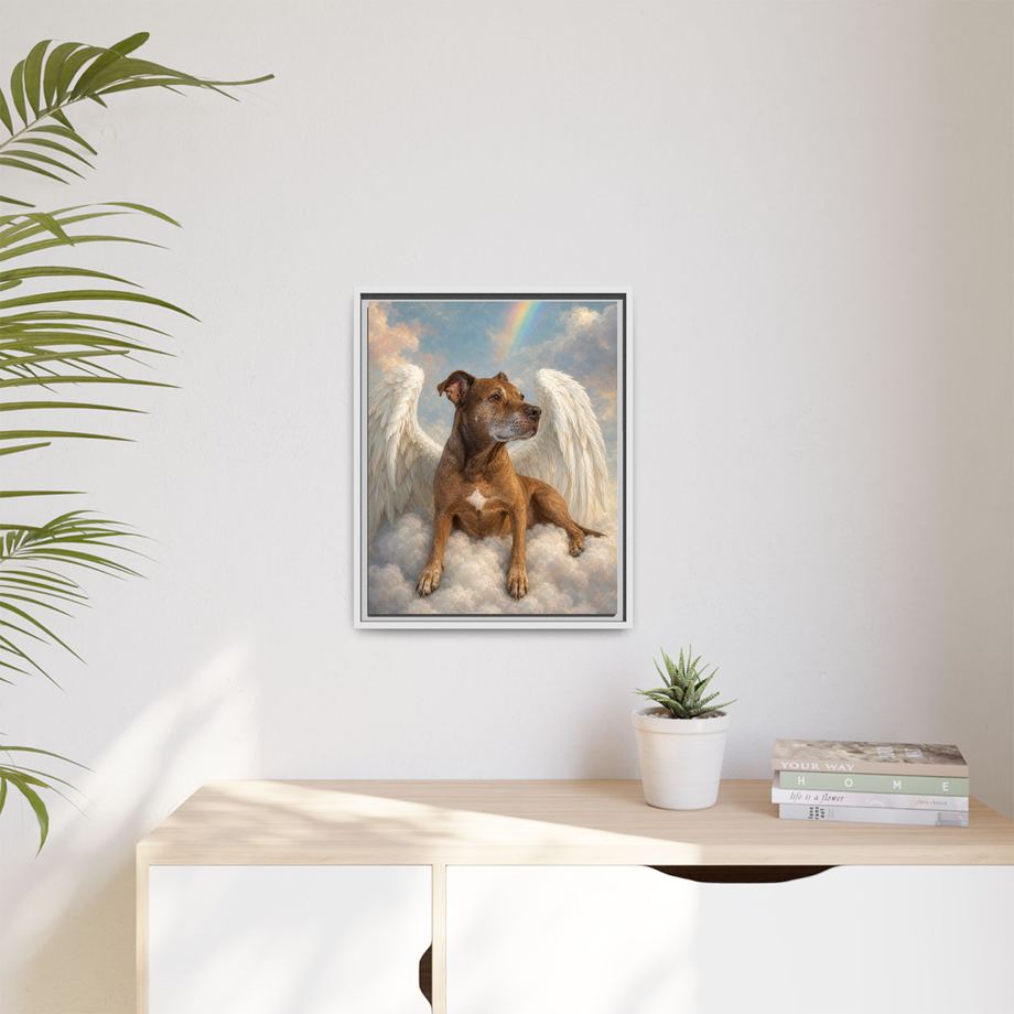 Framed 16x20 White context