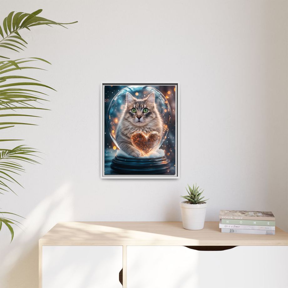Framed 16x20 White context