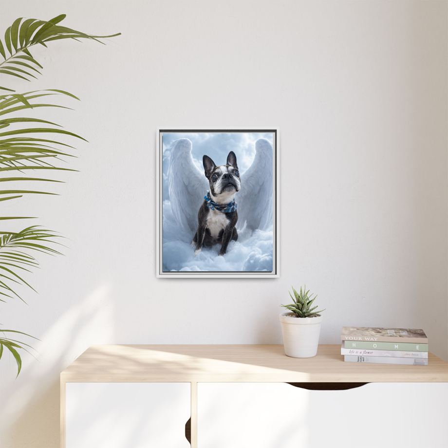 Framed 16x20 White context