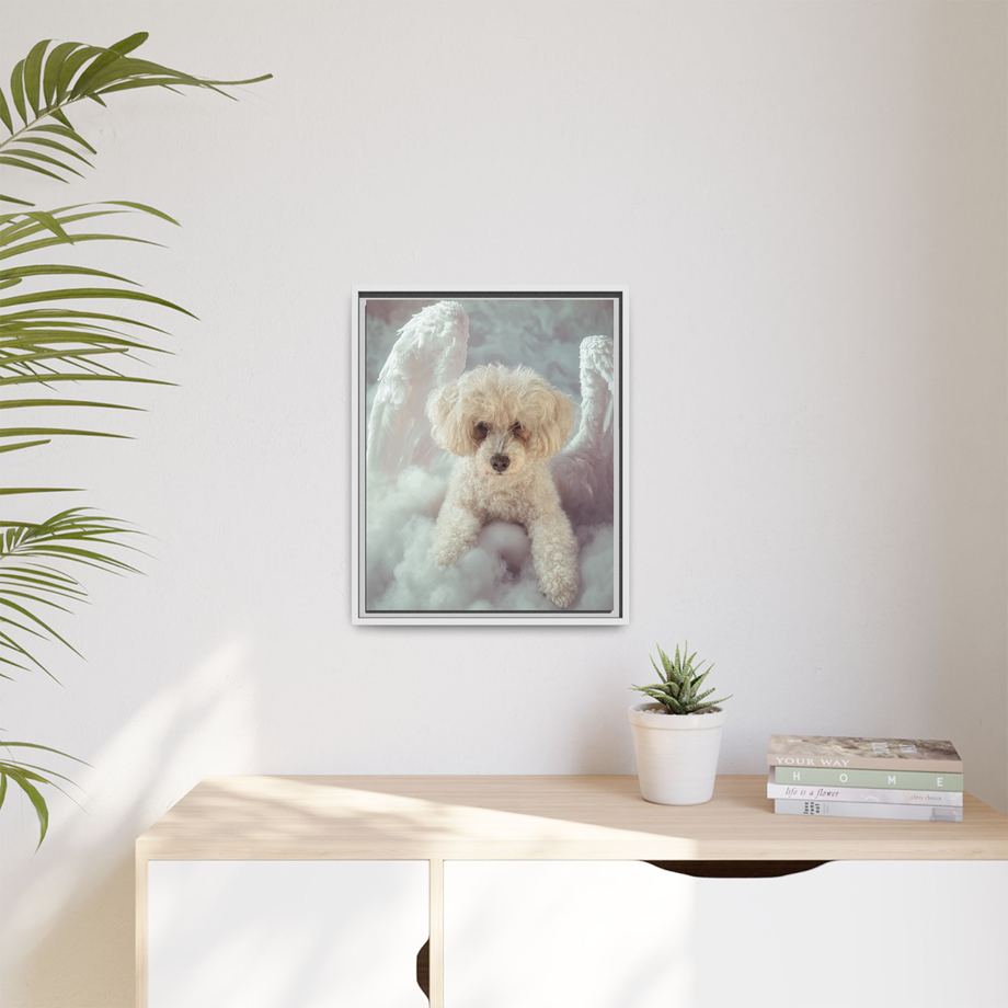 Framed 16x20 White context