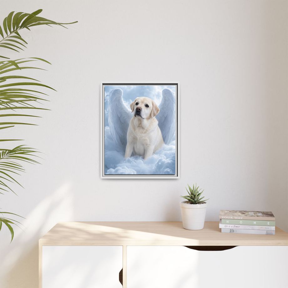 Framed 16x20 White context