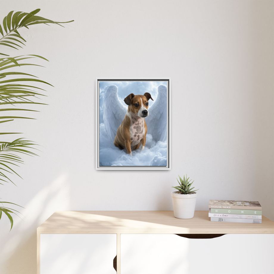 Framed 16x20 White context