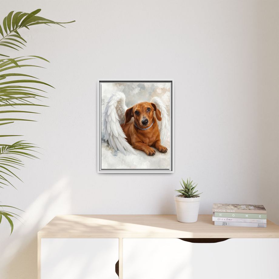 Framed 16x20 White context