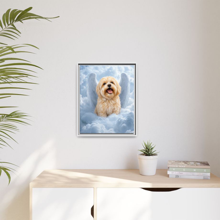 Framed 16x20 White context