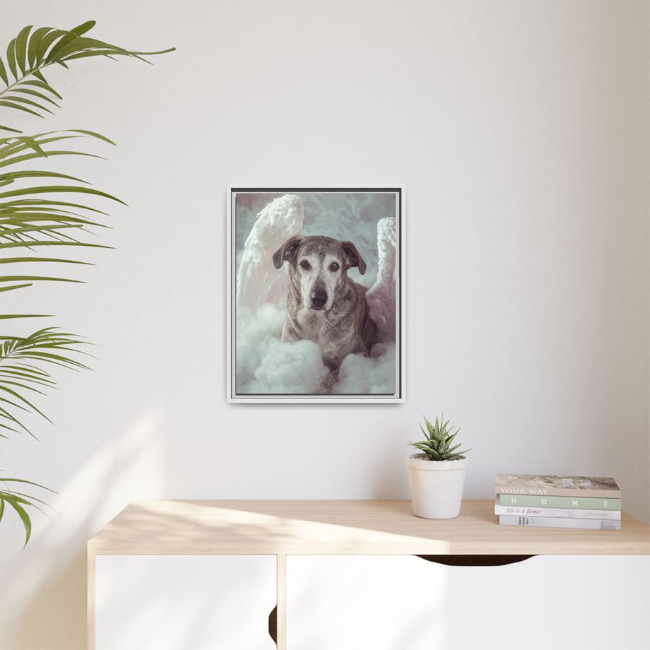 Framed 16x20 White context