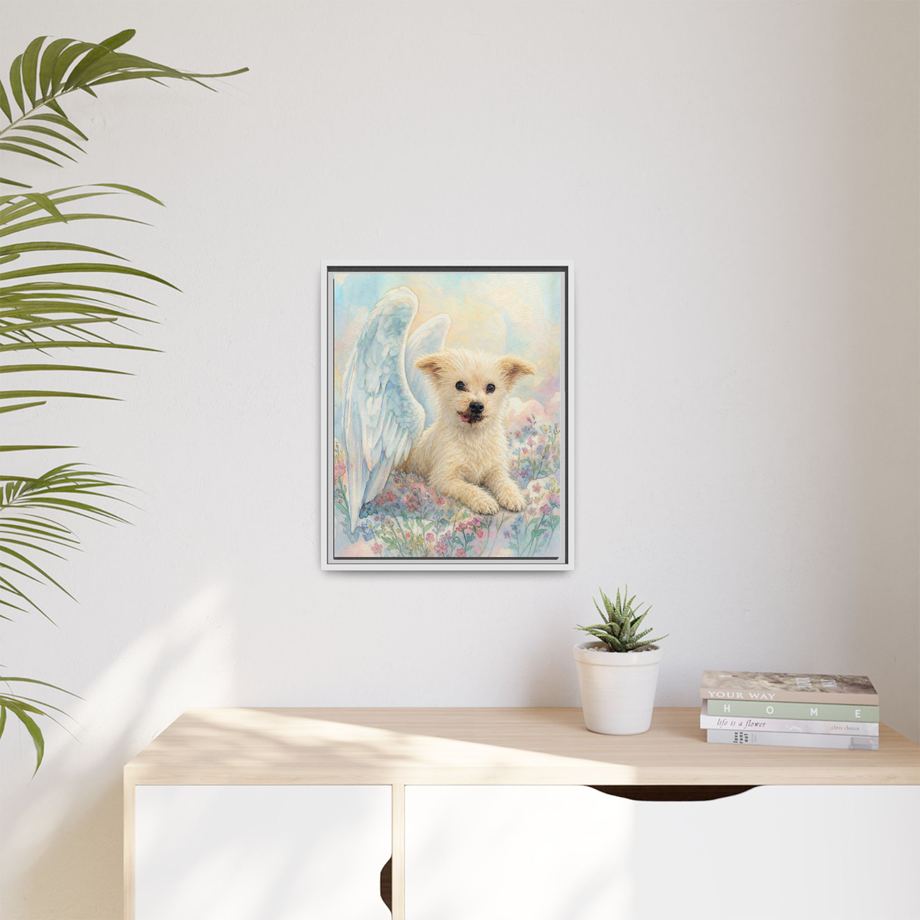 Framed 16x20 White context