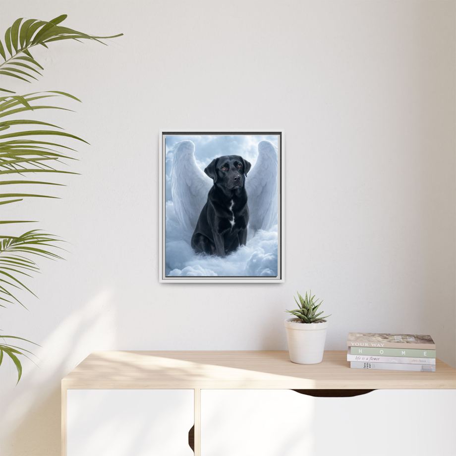 Framed 16x20 White context