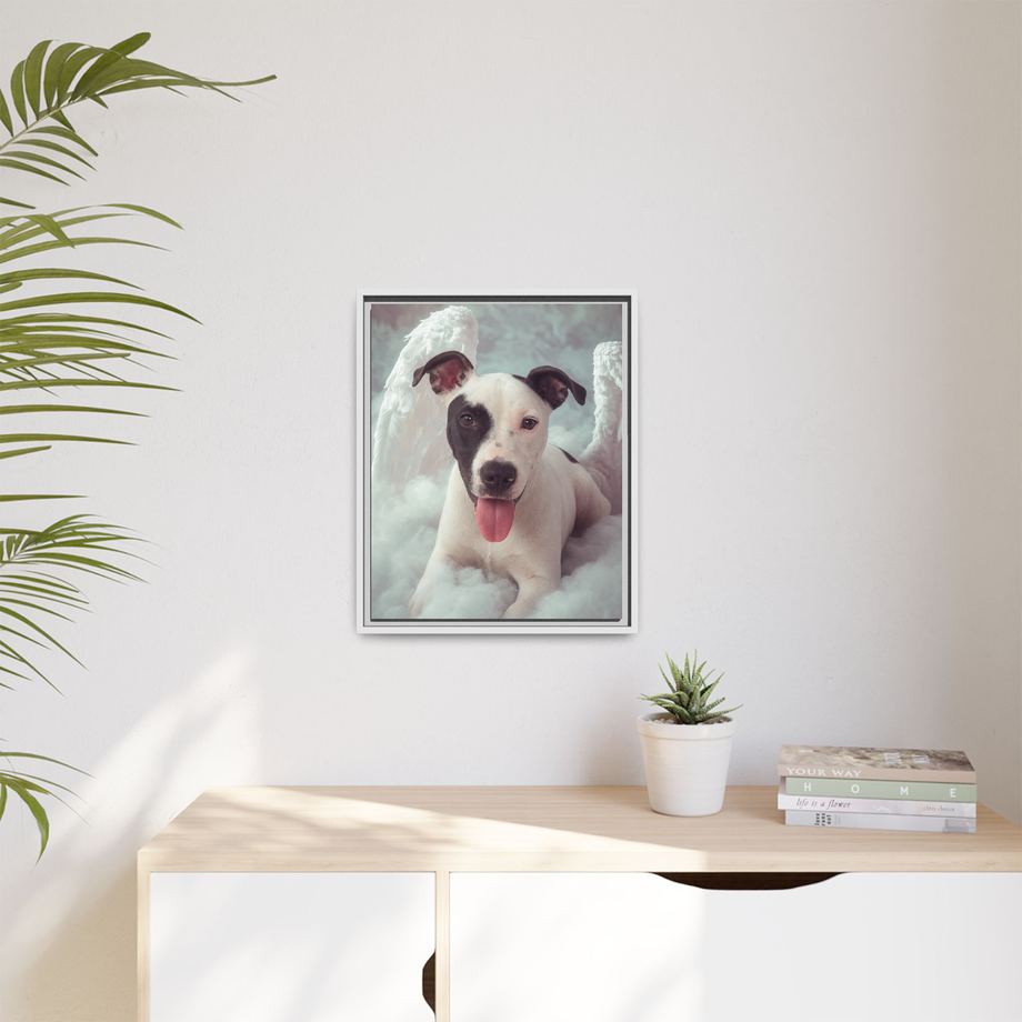 Framed 16x20 White context