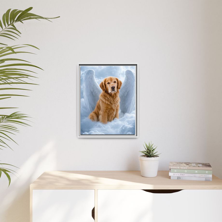 Framed 16x20 White context