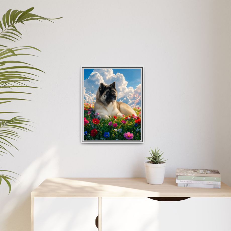 Framed 16x20 White context