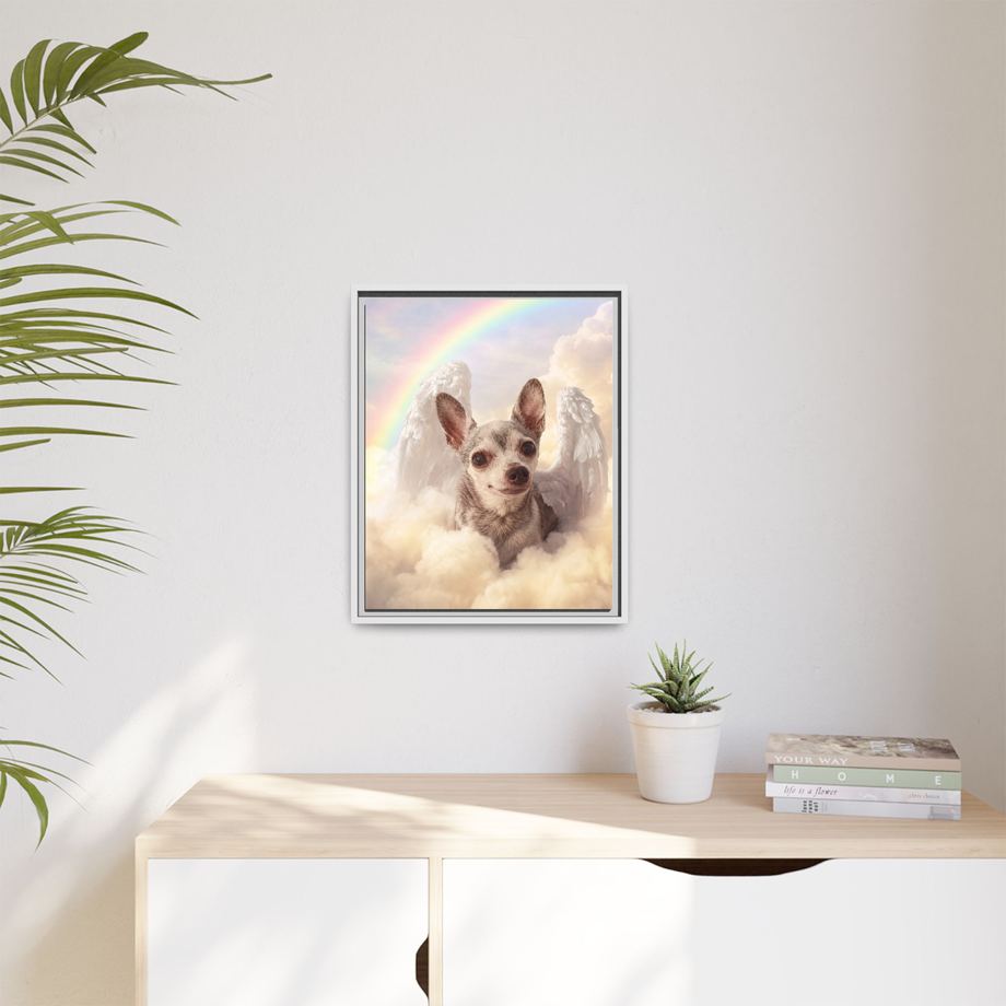 Framed 16x20 White context