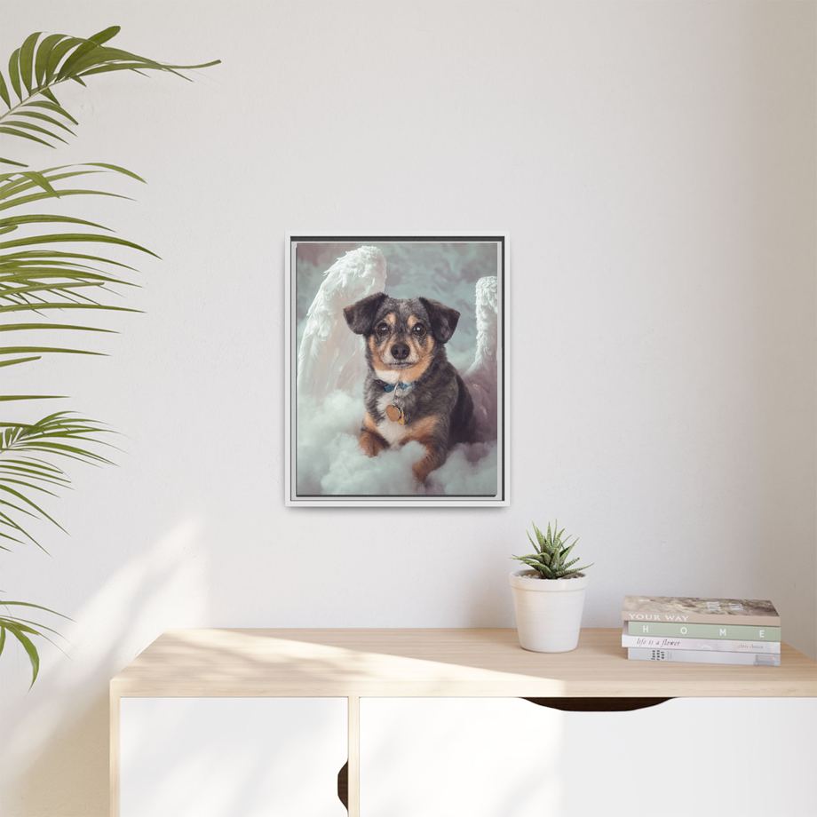 Framed 16x20 White context