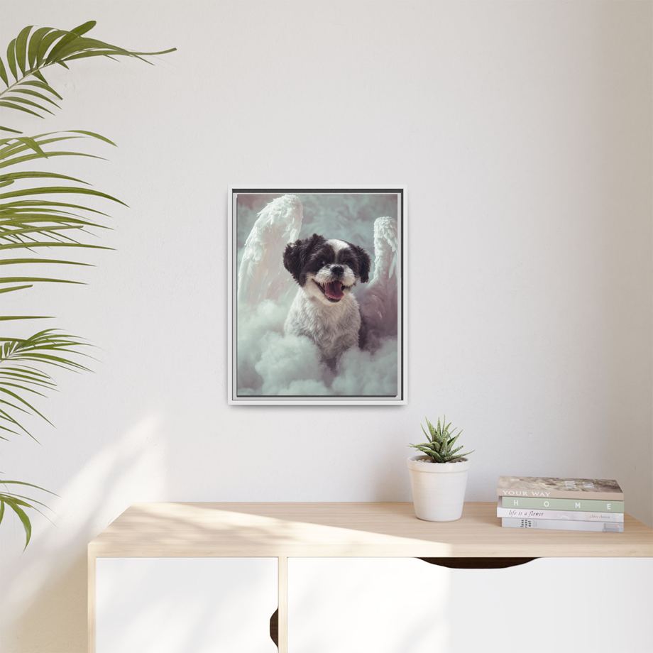 Framed 16x20 White context