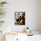 Framed 16x20 White context