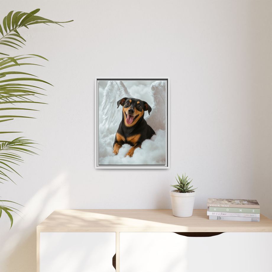 Framed 16x20 White context