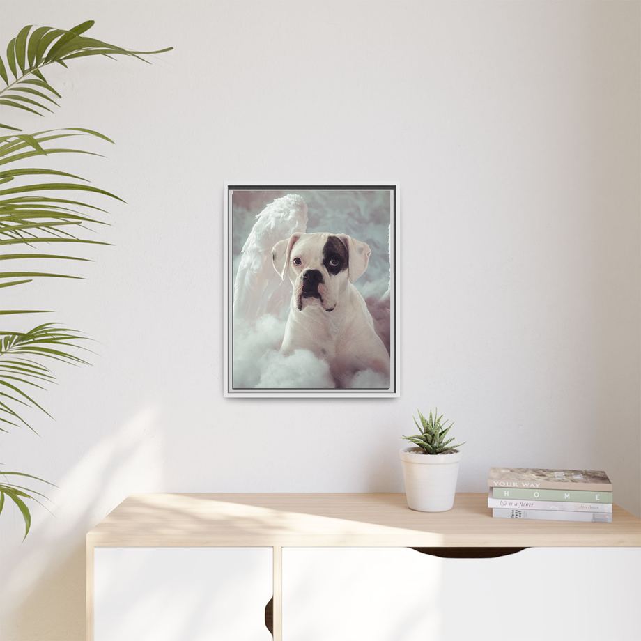 Framed 16x20 White context