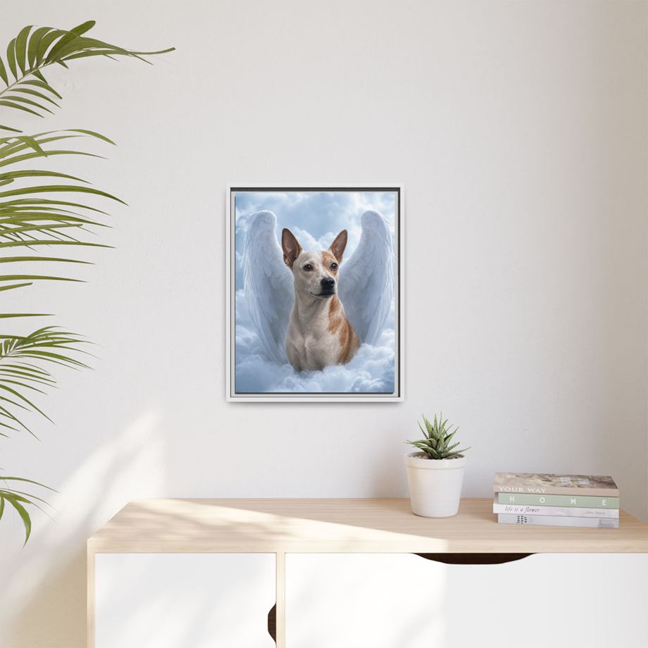 Framed 16x20 White context