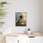 Framed 16x20 White context