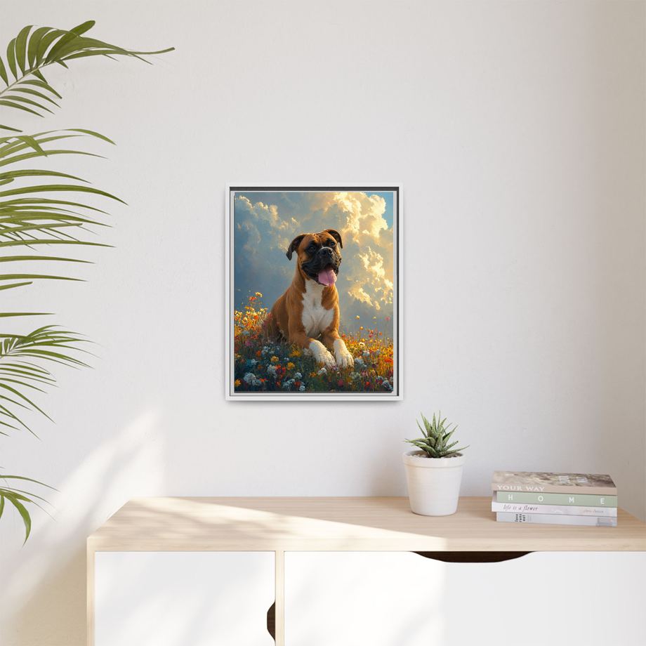Framed 16x20 White context