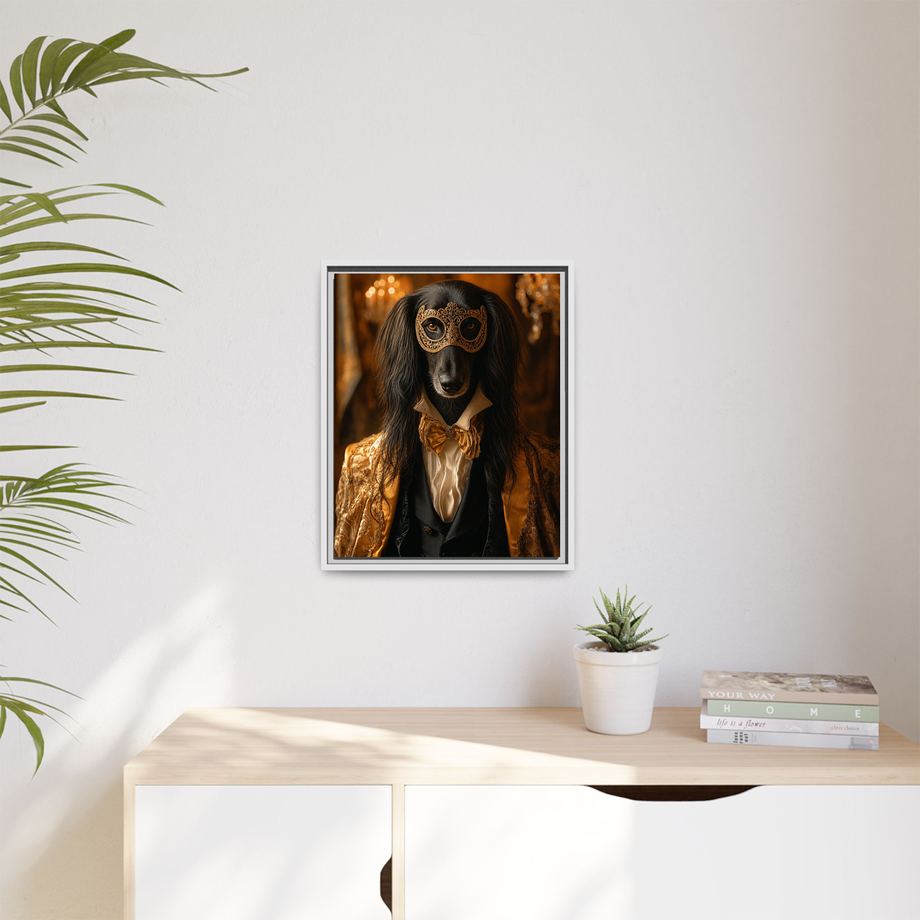 Framed 16x20 White context