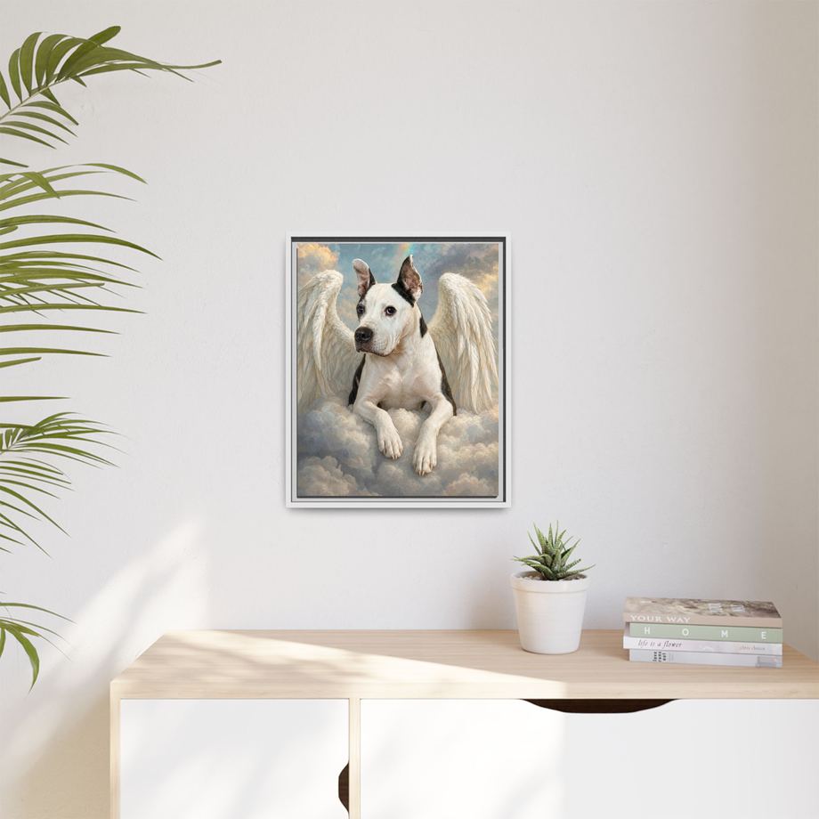 Framed 16x20 White context
