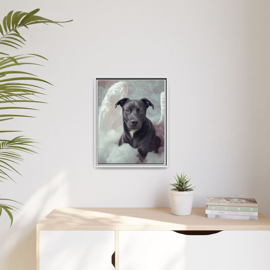 Framed 16x20 White context