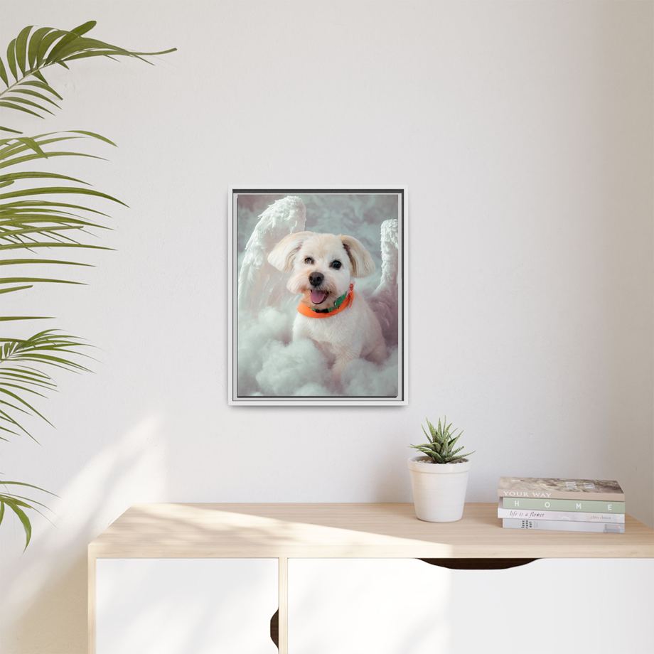 Framed 16x20 White context