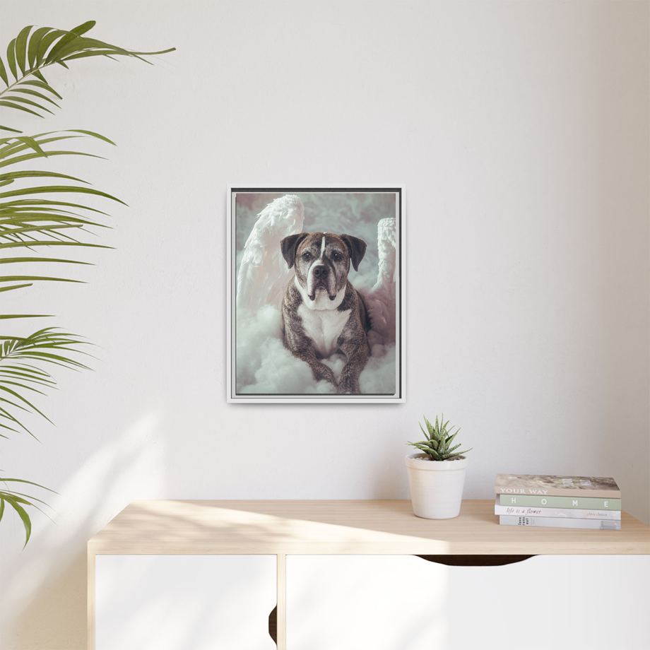 Framed 16x20 White context