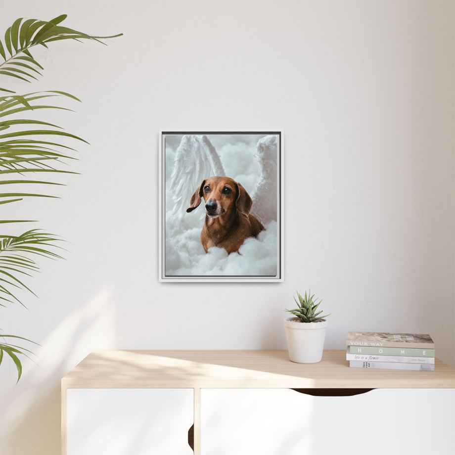 Framed 16x20 White context
