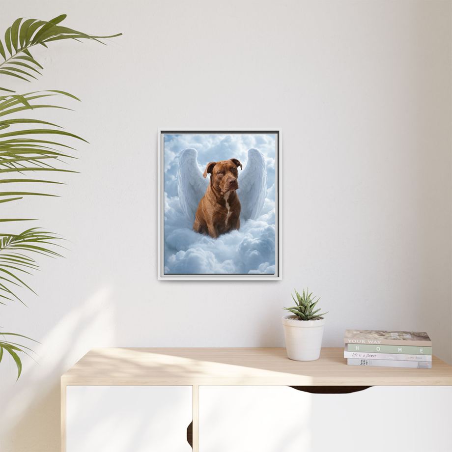 Framed 16x20 White context
