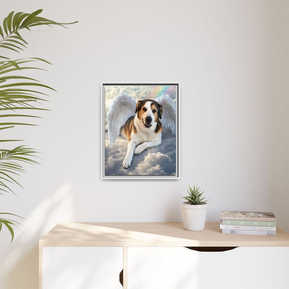 Framed 16x20 White context