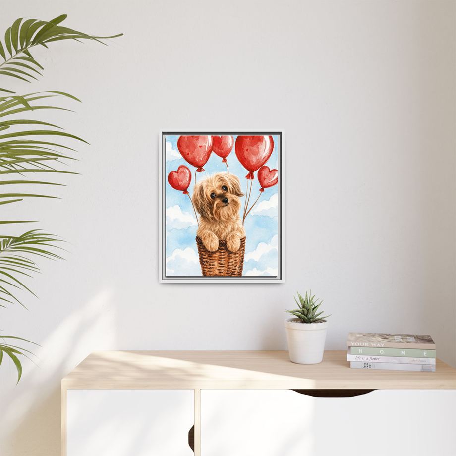 Framed 16x20 White context