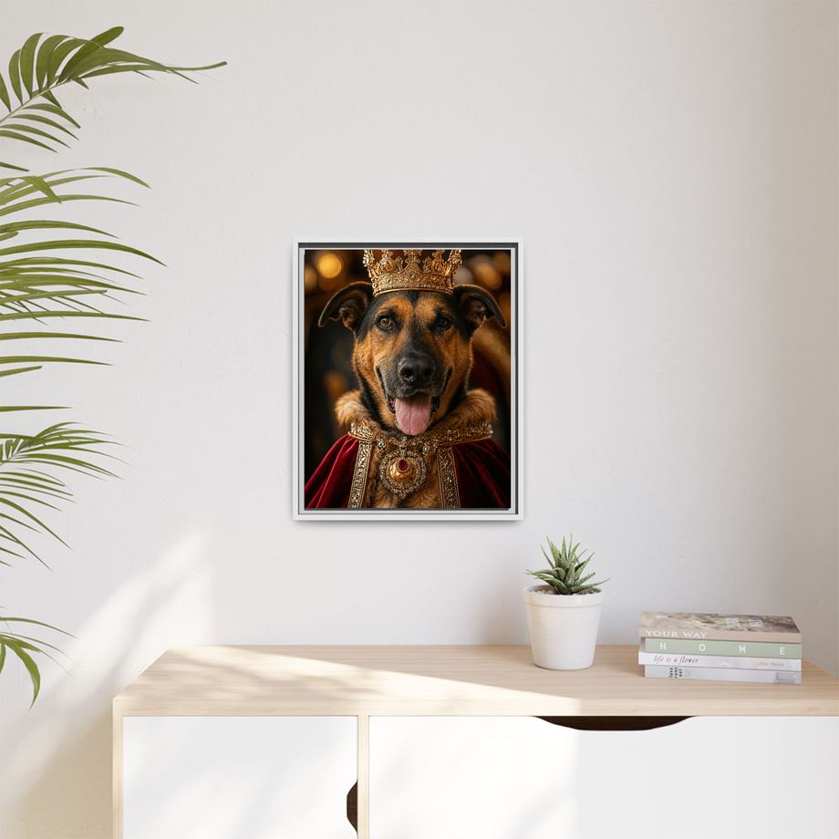 Framed 16x20 White context