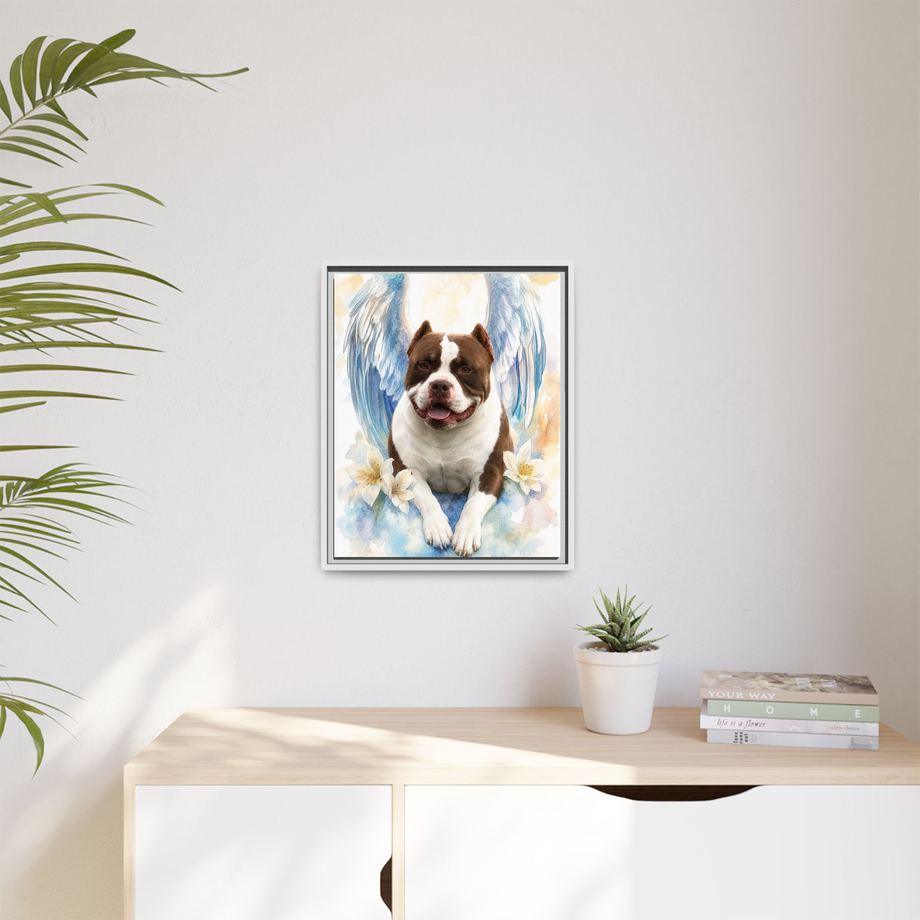Framed 16x20 White context