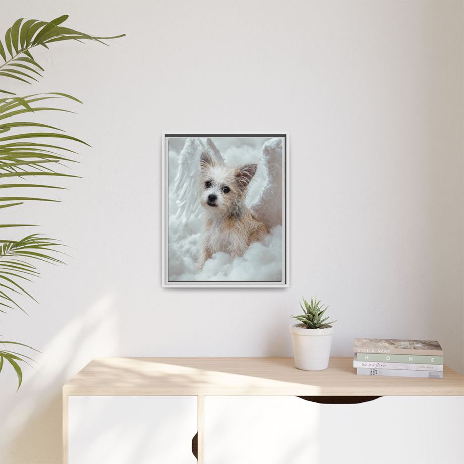Framed 16x20 White context