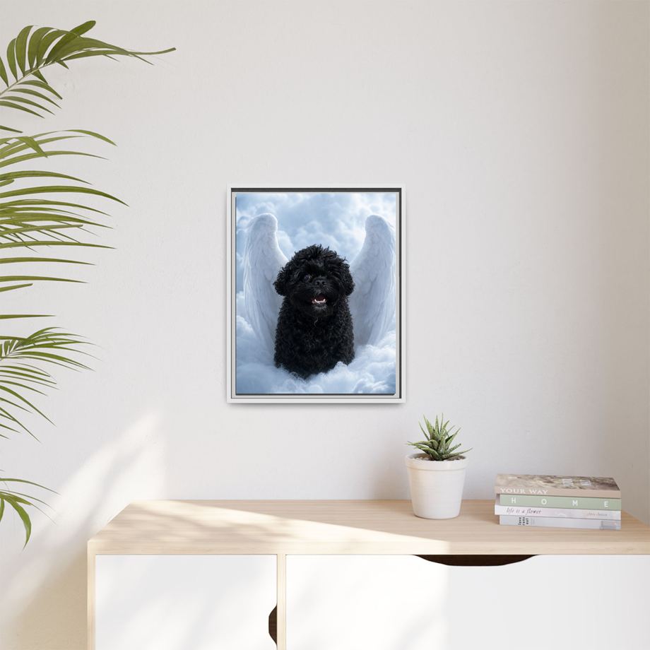 Framed 16x20 White context